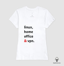 Camiseta Premium - Linux e VPN