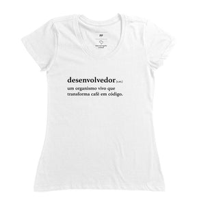 Camiseta Definição de Desenvolvedor