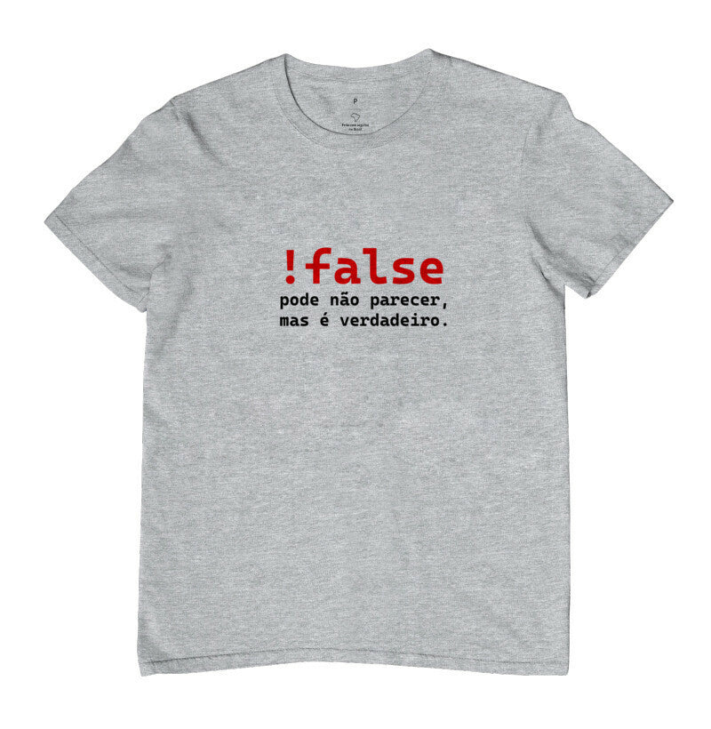 Camiseta Not False