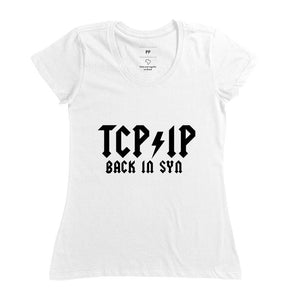 Camiseta TCP/IP Back in SYN