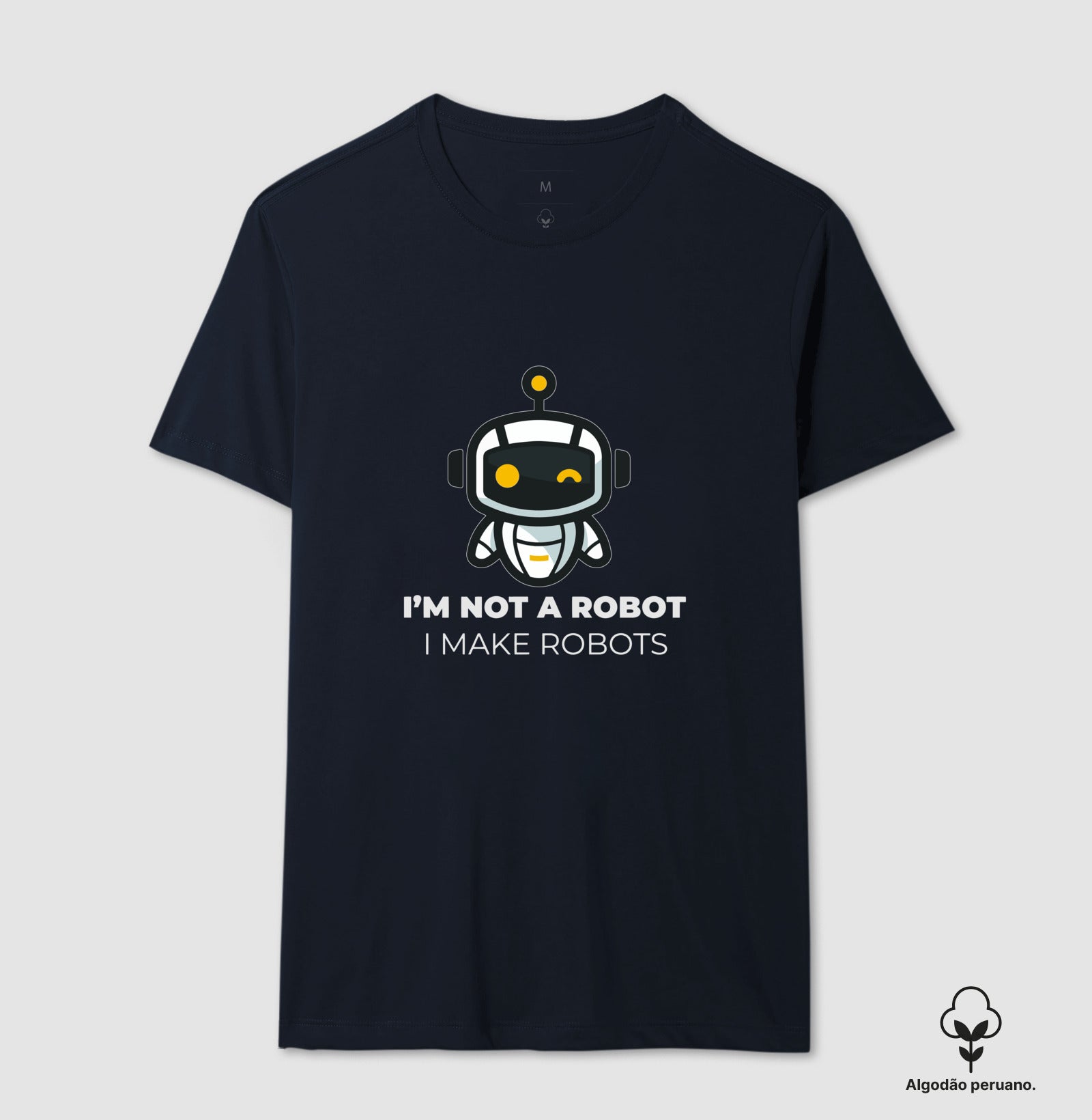 Camiseta Premium - I make Robots