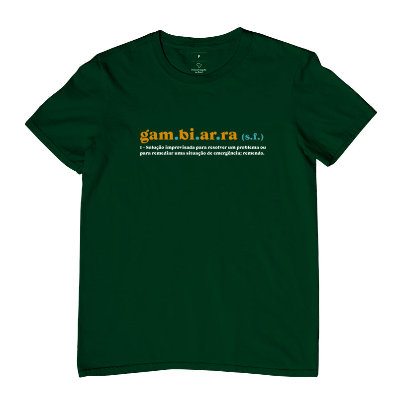 Camiseta Definição de Gambiarra