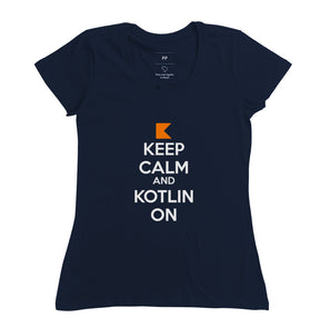 Camiseta Keep Calm Kotlin