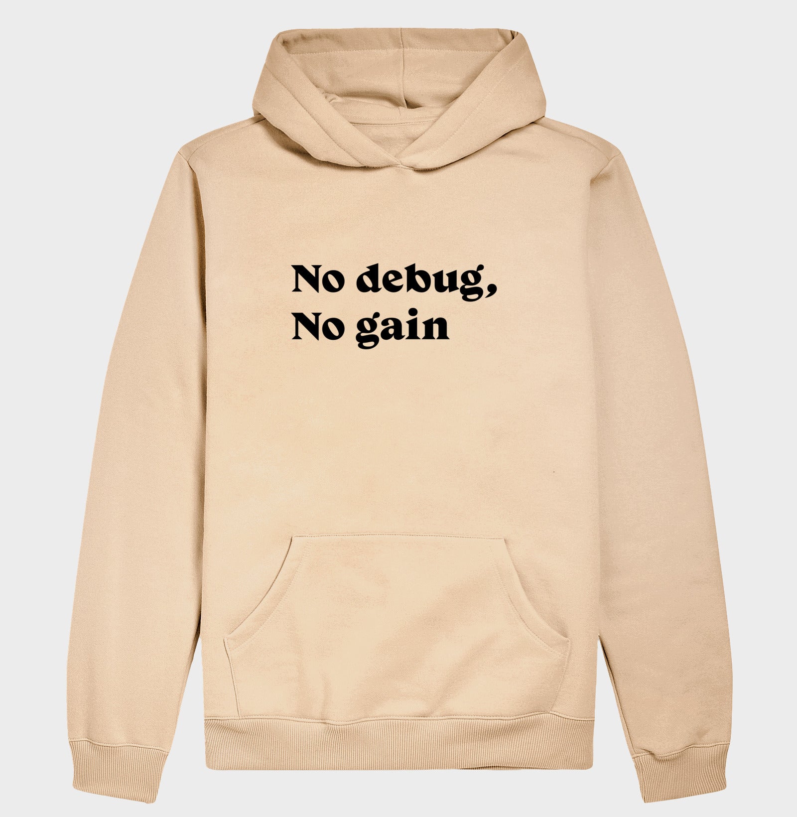 Hoodie Moletom No Debug No Gain