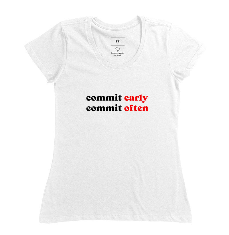 Camiseta Commit Often