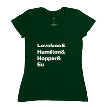 Camiseta Lovelace & Hamilton & Hopper & Eu