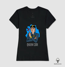 Camiseta Premium Queen Code