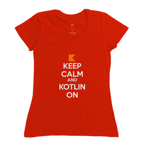 Camiseta Keep Calm Kotlin