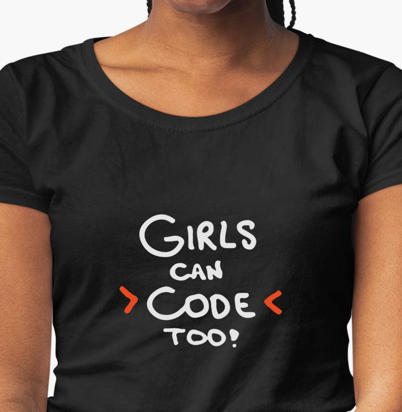 Camiseta Girls Can Code