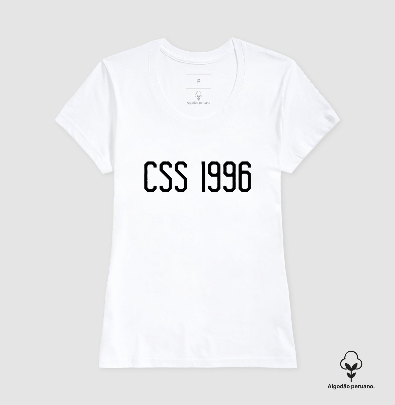 Camiseta Premium Web CSS 1996