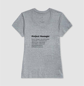 Camiseta Definição Project Manager