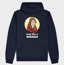 Hoodie Moletom Lead Like a Woman