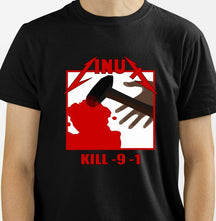 Camiseta Linux Kill All Processes