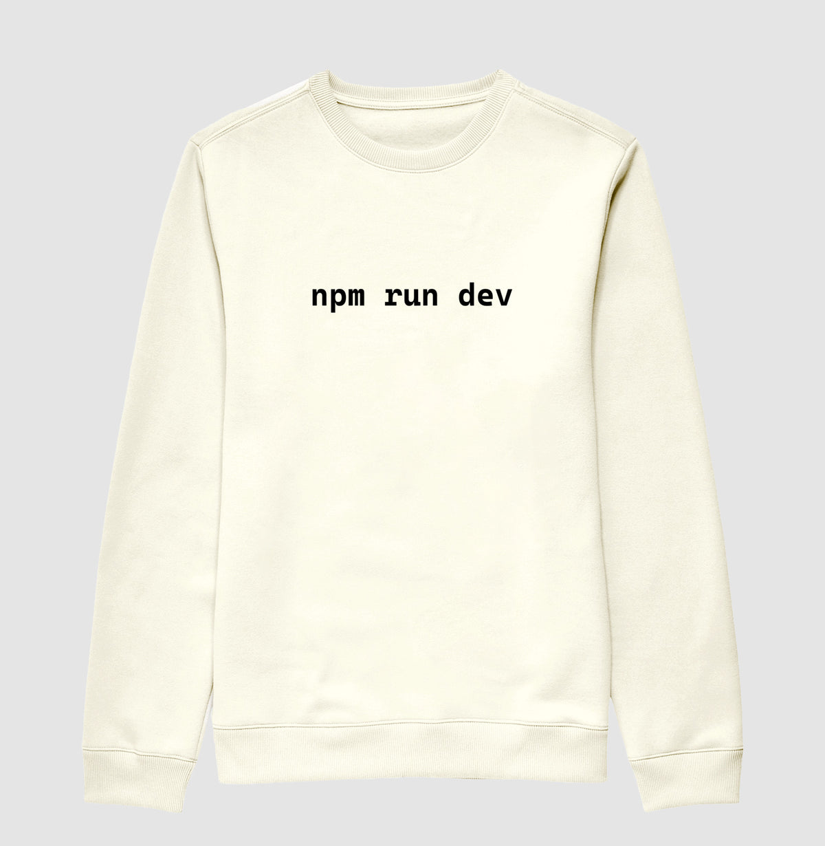 Suéter Moletom NPM Run Dev