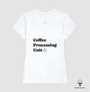 Camiseta Premium Coffee Processing Unit