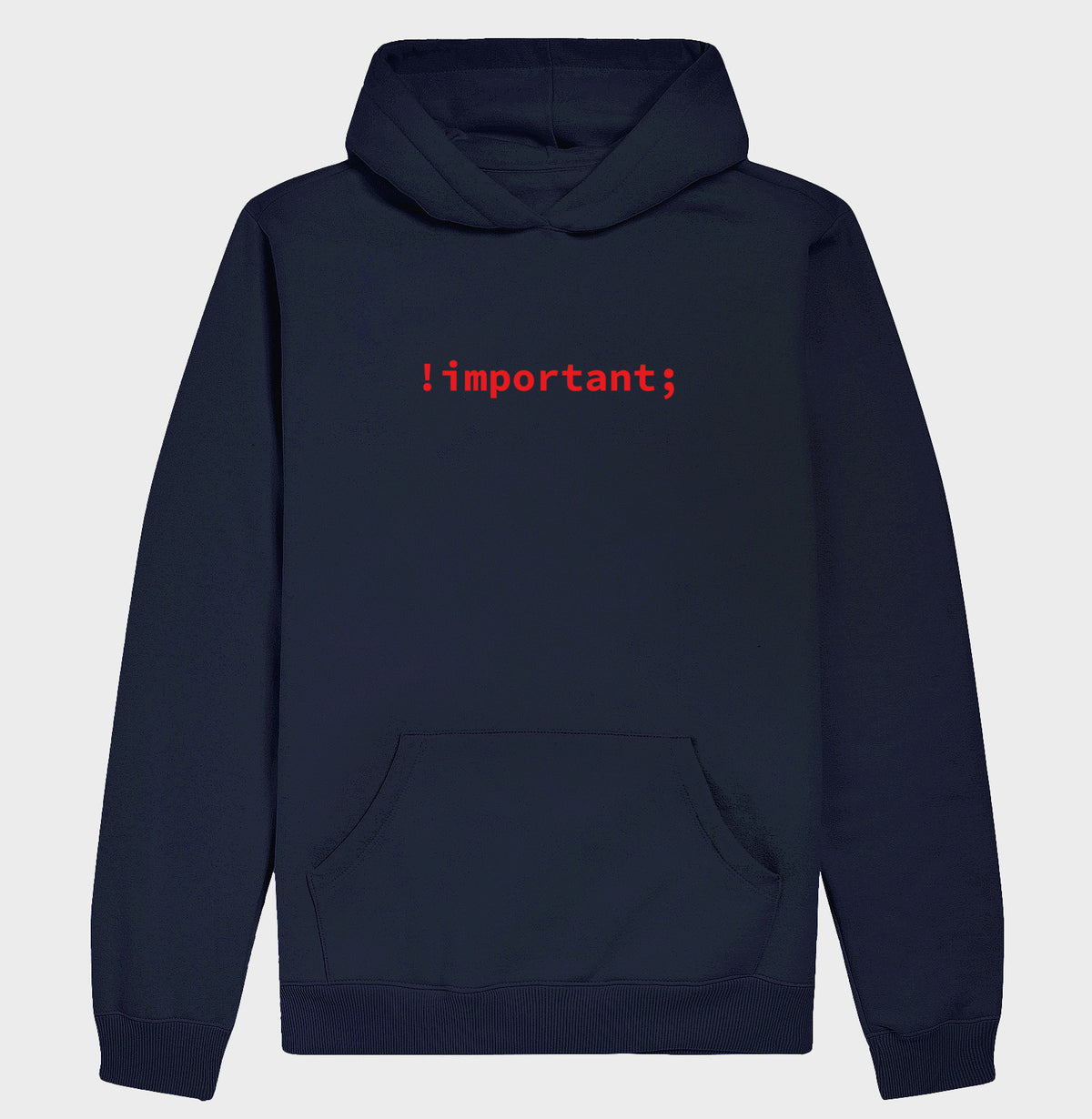 Hoodie Moletom CSS Important