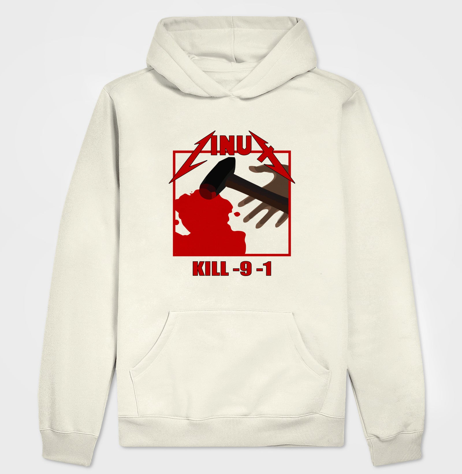 Hoodie Moletom Linux kill all process v2