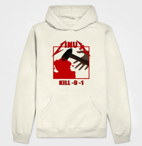 Hoodie Moletom Linux kill all process v2