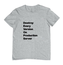 Camiseta DEVOPS Acróstico