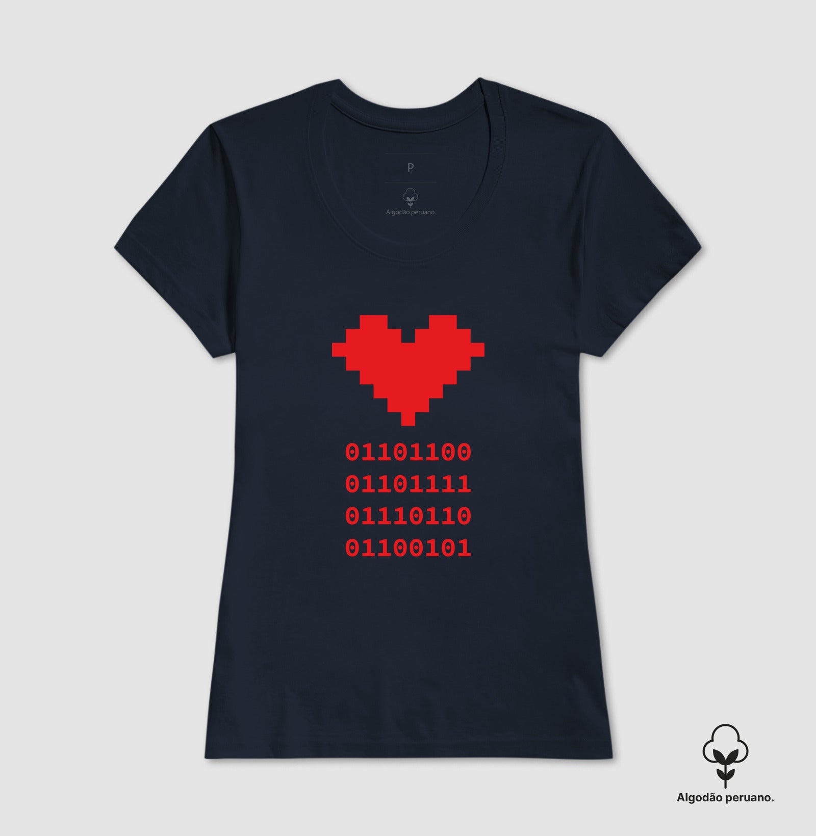 Camiseta Premium - Love Binário