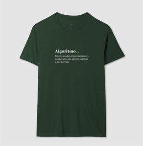 Camiseta Definição de Algoritmo