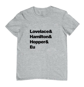 Camiseta Lovelace & Hamilton & Hopper & Eu