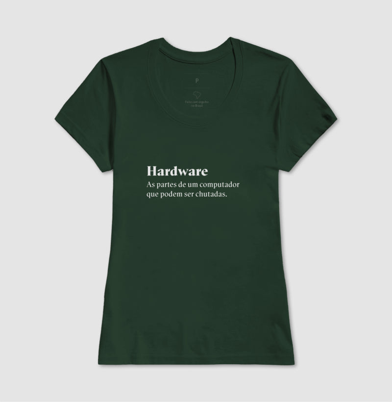 Camiseta Definição de Hardware