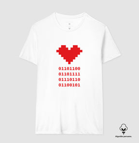 Camiseta Premium - Love Binário