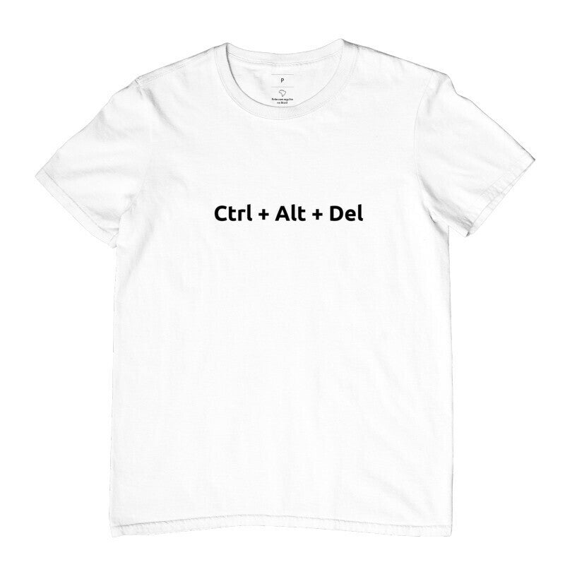 Camiseta Ctrl Alt Del