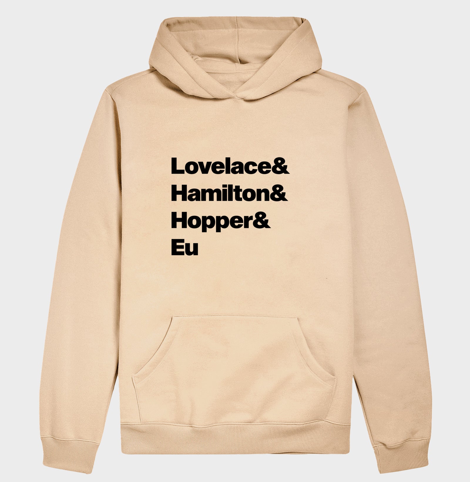 Hoodie Moletom Lovelace & Hamilton & Hopper & Eu