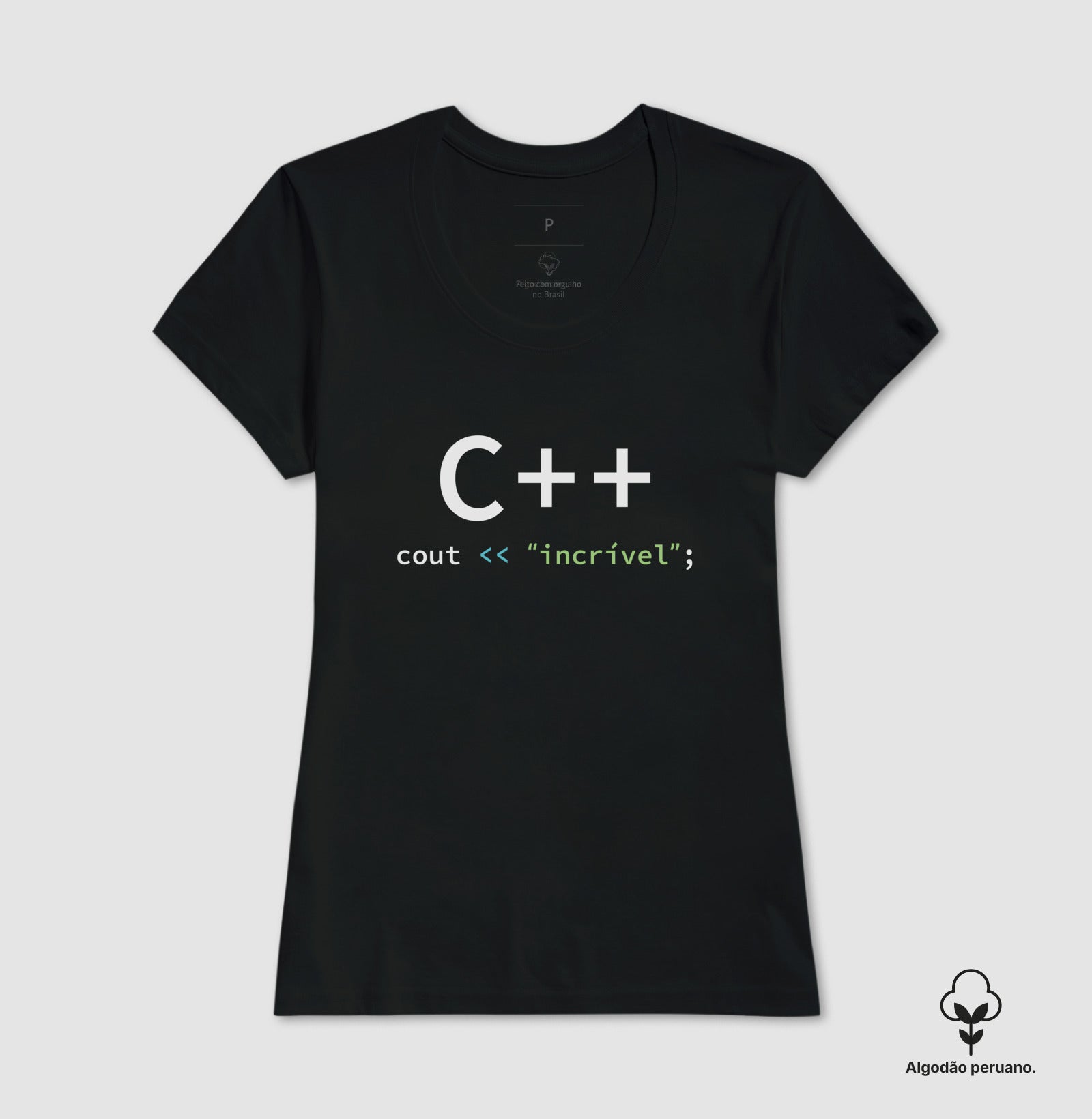 Camiseta Premium C++ Incrivel