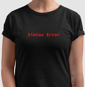 Camiseta Sintaxe Error