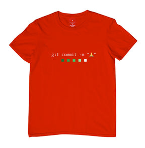 Camiseta Prece Git Commit