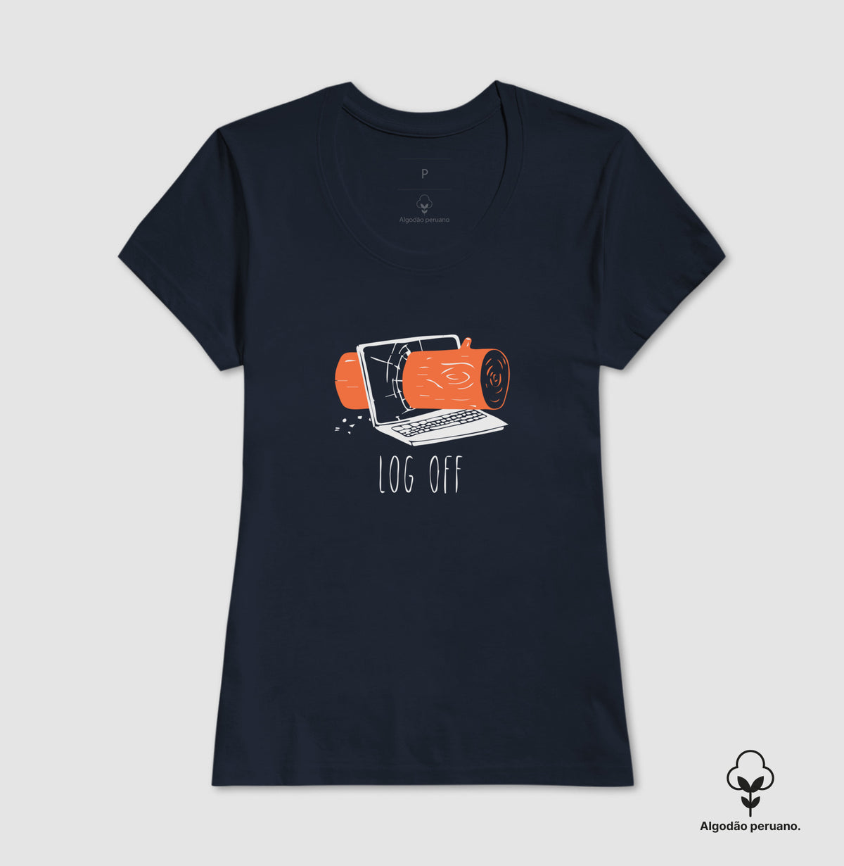 Camiseta Premium - Log Off