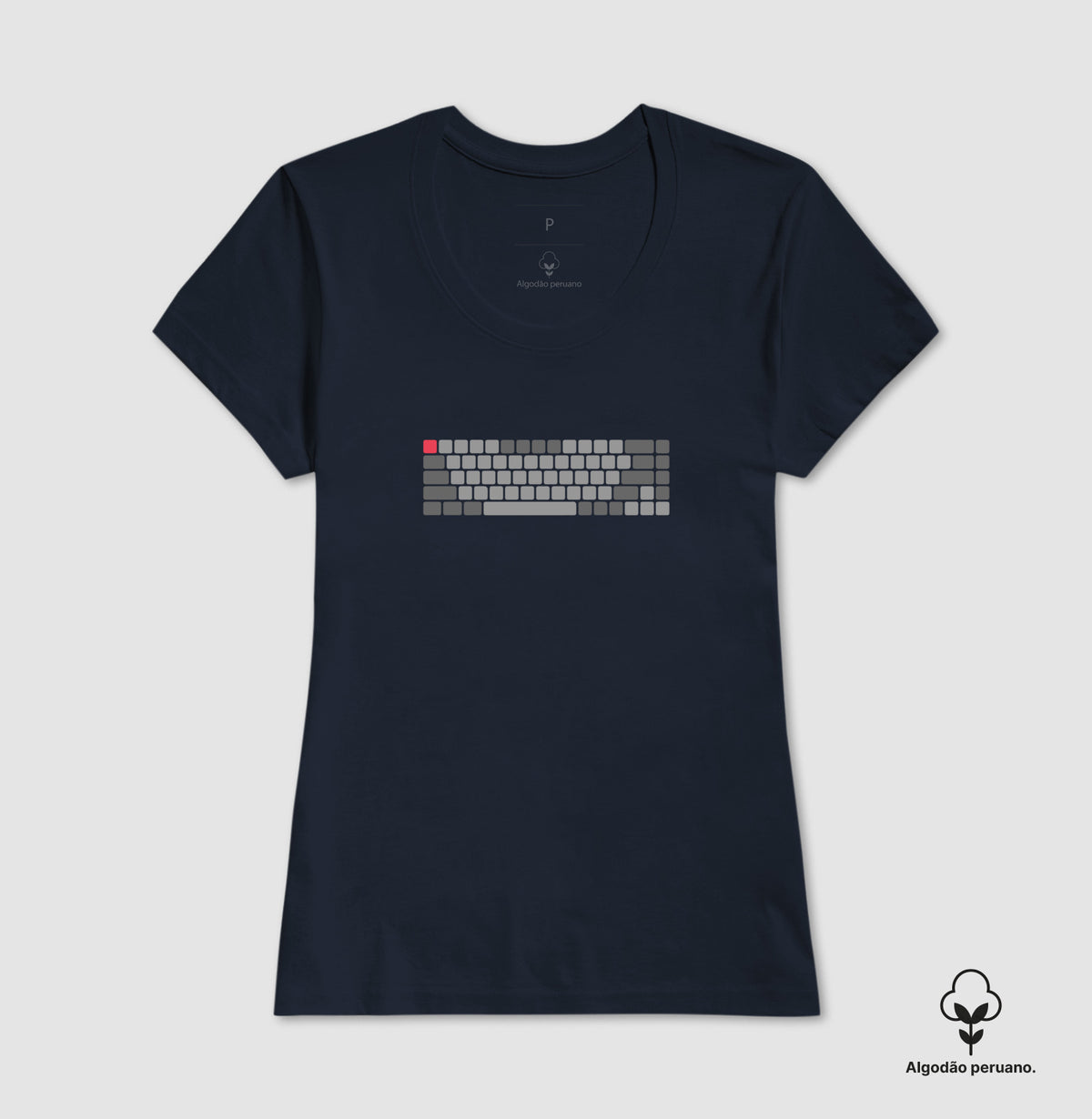 Camiseta Premium - Teclado