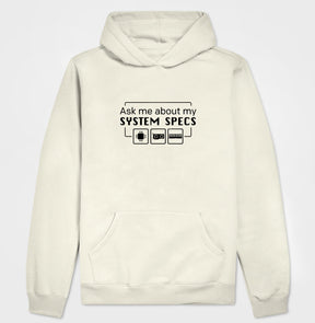 Hoodie Moletom System Specs