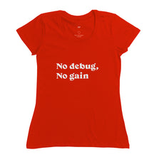 Camiseta No Debug No Gain