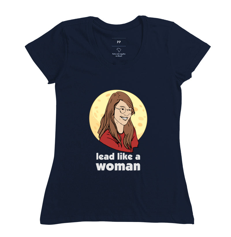 Camiseta Lead Like a Woman