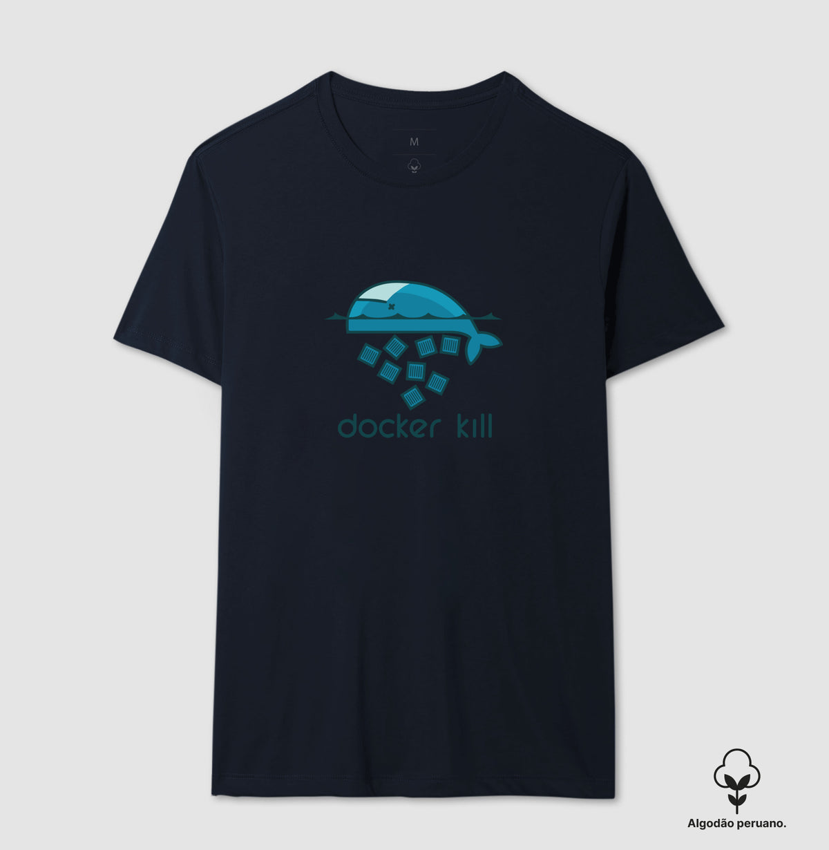 Camiseta Premium - Docker Kill