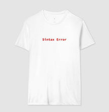 Camiseta Sintaxe Error