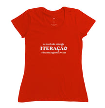 Camiseta Lógica de Programação Iteração