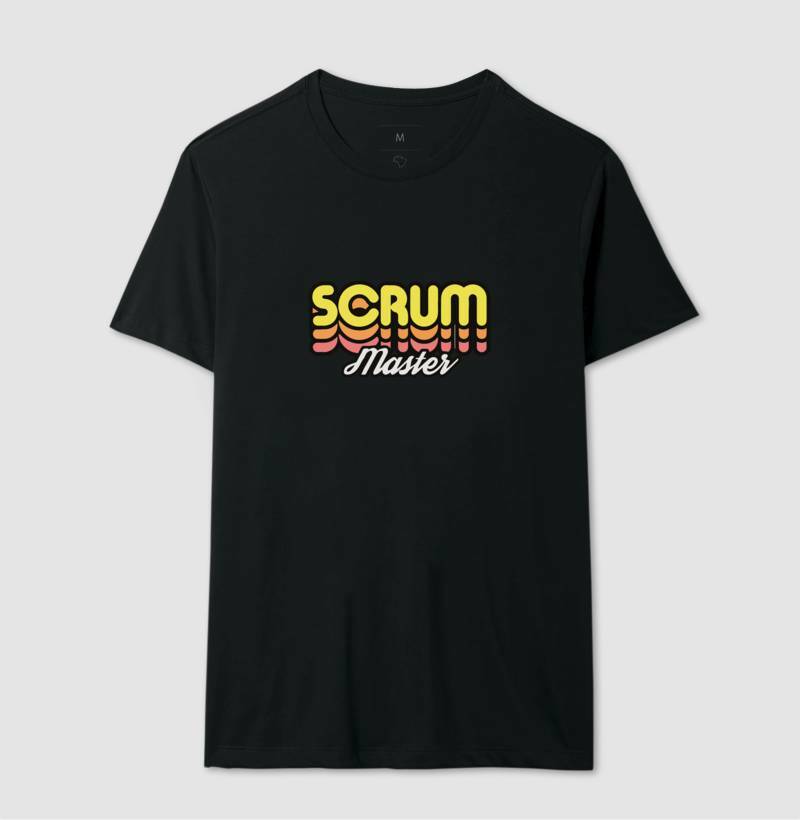 Camiseta Scrum Master Retrô