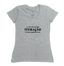 Camiseta Lógica de Programação Iteração