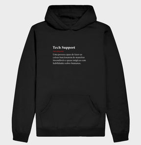 Hoodie Moletom Definiçao Tech Support