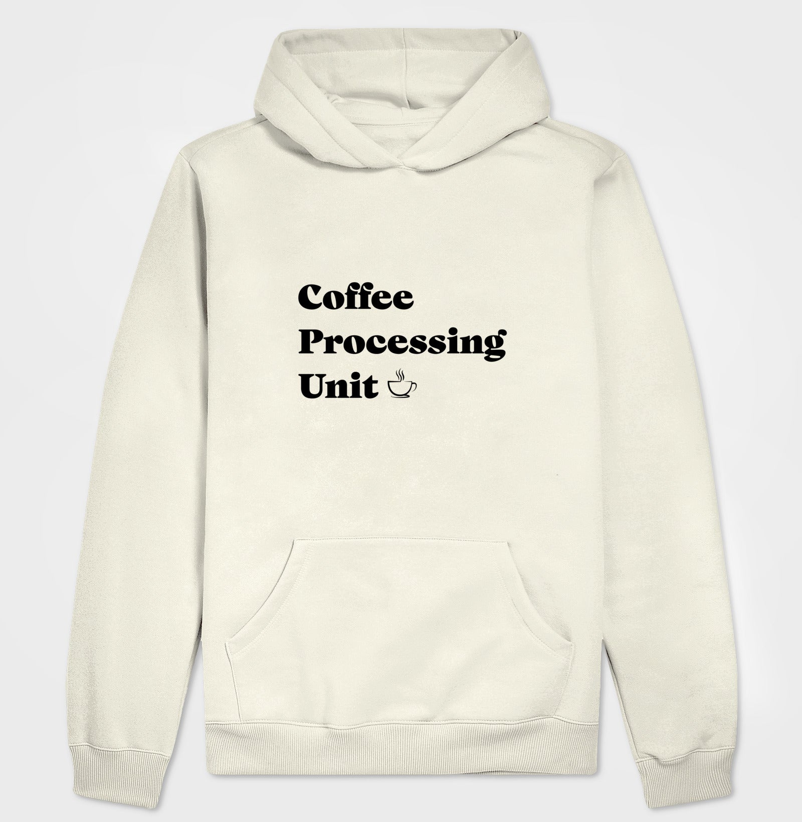 Hoodie Moletom Coffee Processing Unit