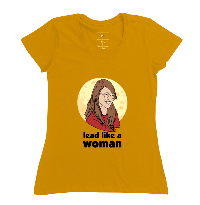 Camiseta Lead Like a Woman