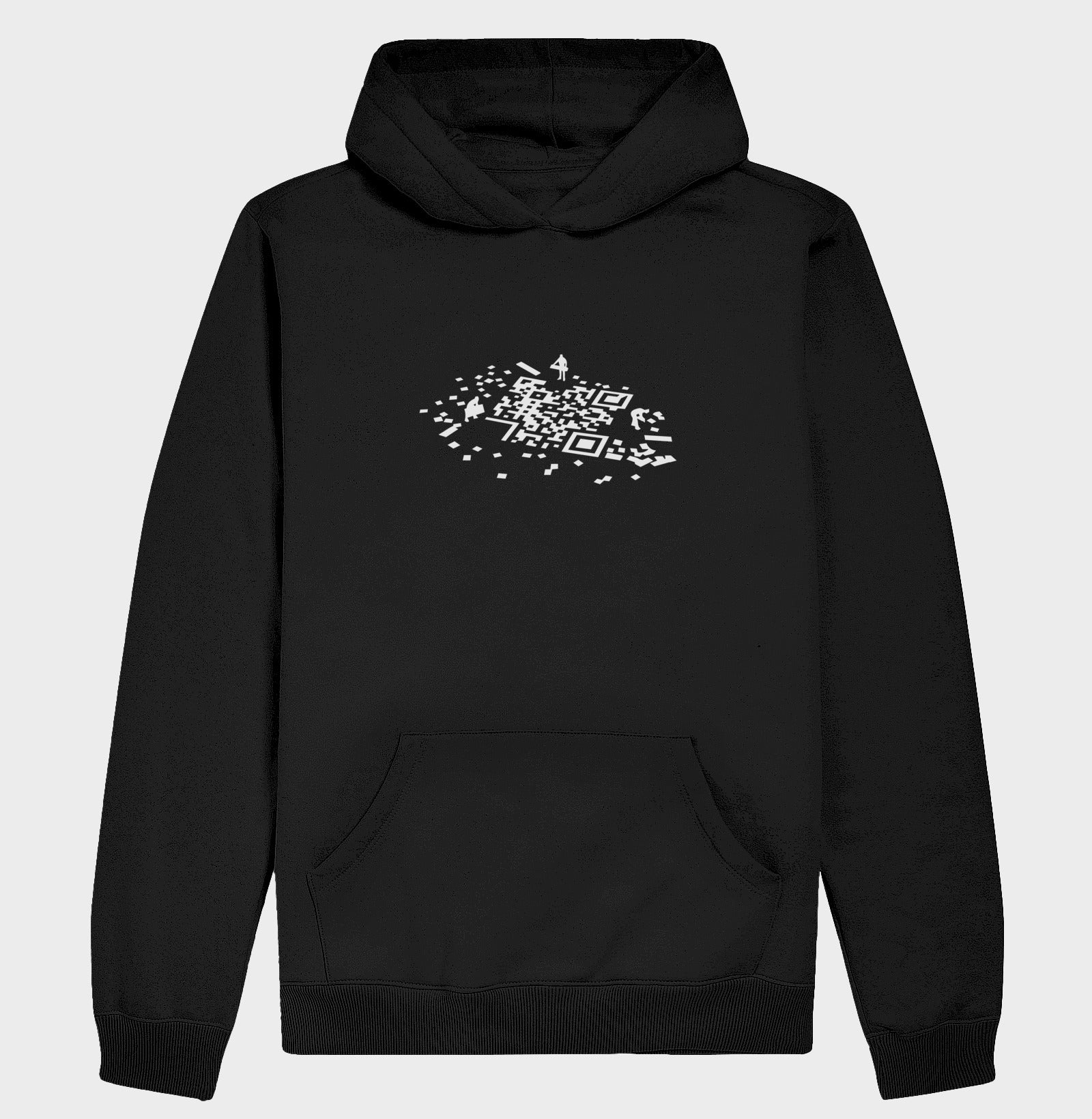 Hoodie Moletom QR Code Build