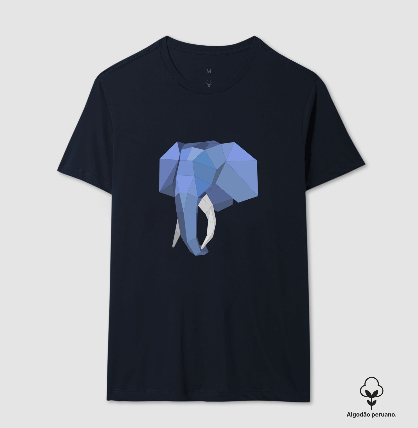 Camiseta Premium Elefante PostgreSQL