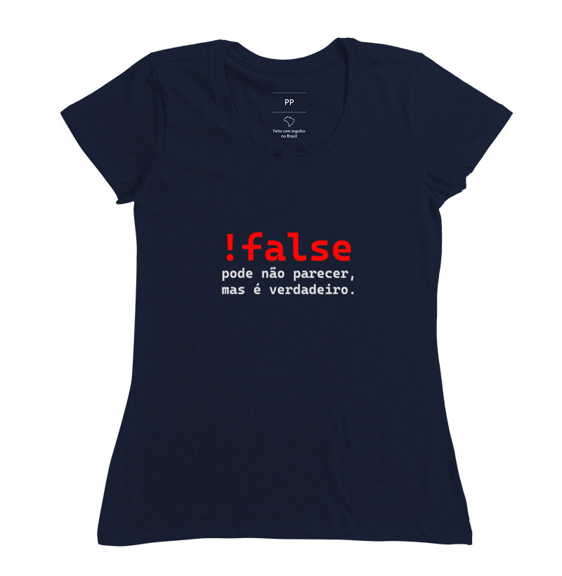 Camiseta Not False