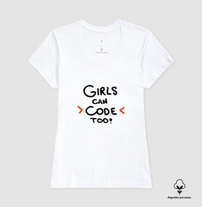 Camiseta Premium Girls Can Code